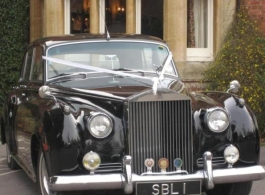 Black Rolls Royce for weddings in Henley On Thames